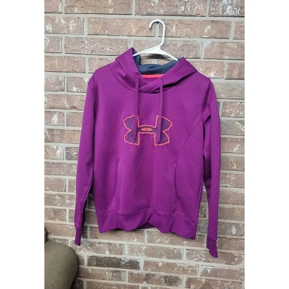 Under Armour Cold Gear Semi Fitted Hoodie, Women's Large